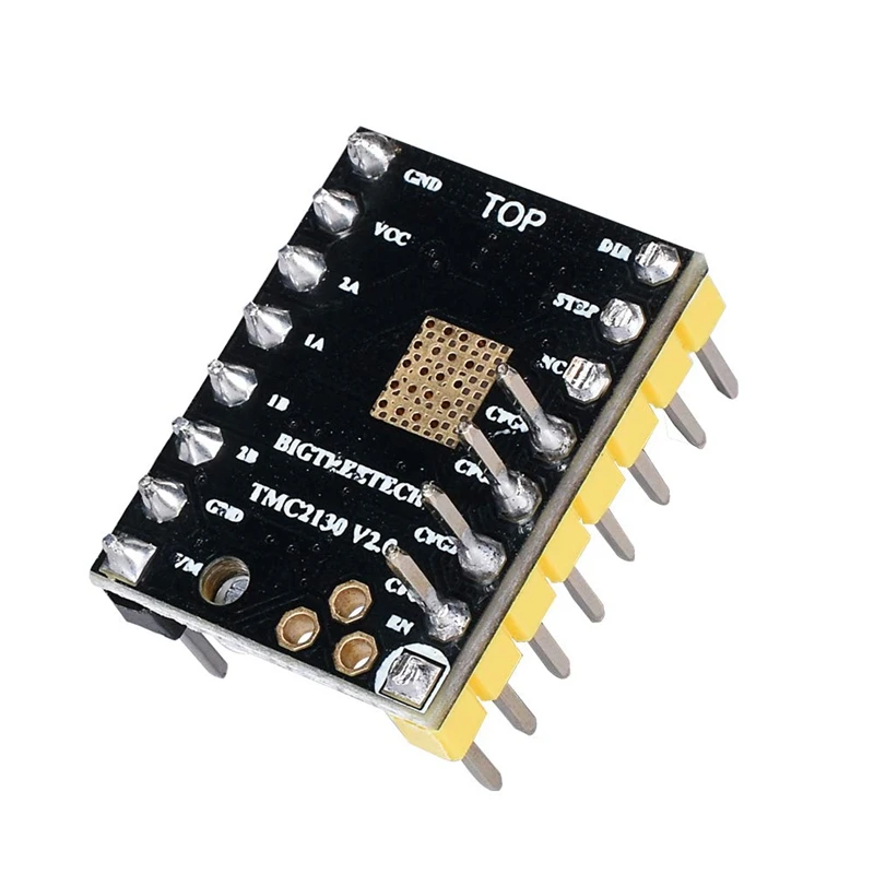 3D-принтер часть Tmc2130 V2.0 шаговый двигатель Stepstick бесшумный драйвер с радиатором для 3D-принтера плата управления(упаковка из 2 шт