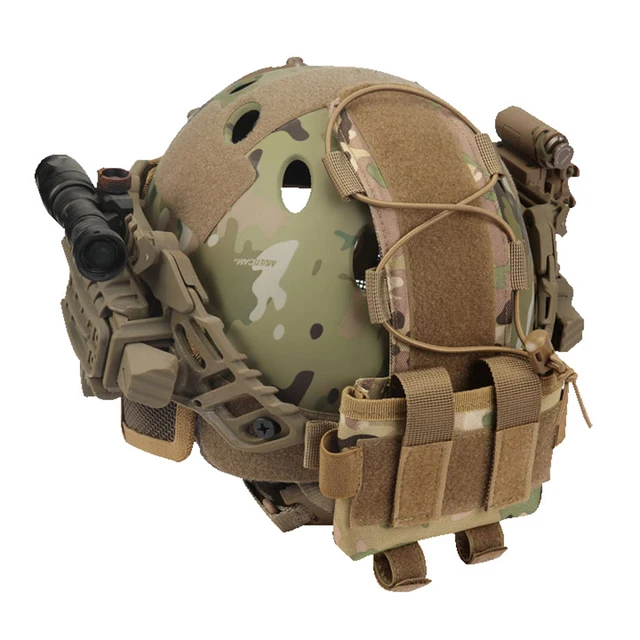 US $5.34 Tactical Helmet Battery Pouch MK2 Helmet Battery Pack Helmet Counterweight Pack Helmet Accessory Fo