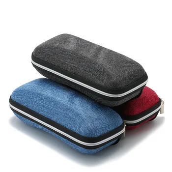 

Protable Zipper Hard Glasses Box Storage Spectacle Glasses Case Box Holder Protector