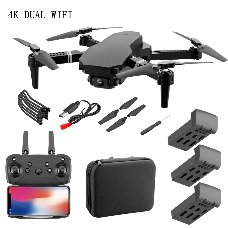 S70 Новый Дрон 4k камера HD Wifi передача Fpv с воздушным давлением фиксированная высота