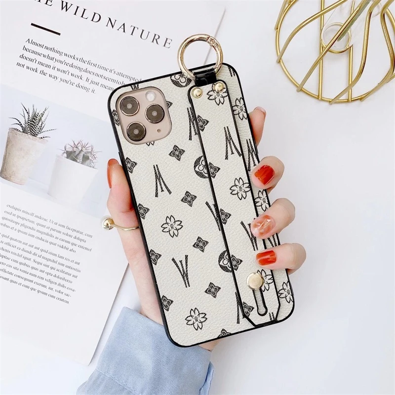 Luxury Brand Square Leather Phone Case For iPhone 11 Case 12 13 14