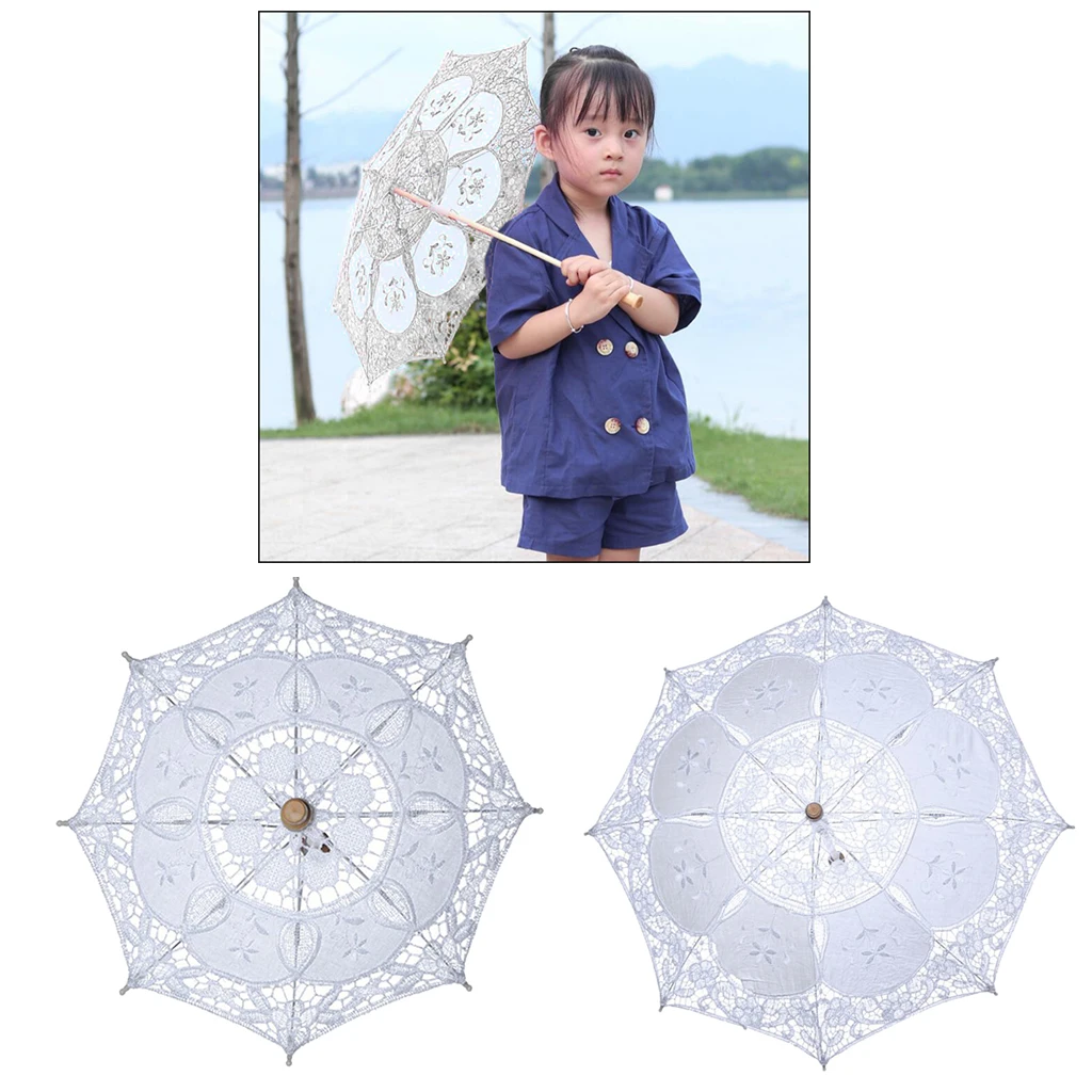 Handmade Parasol Umbrella Wedding Bridal Adult Size