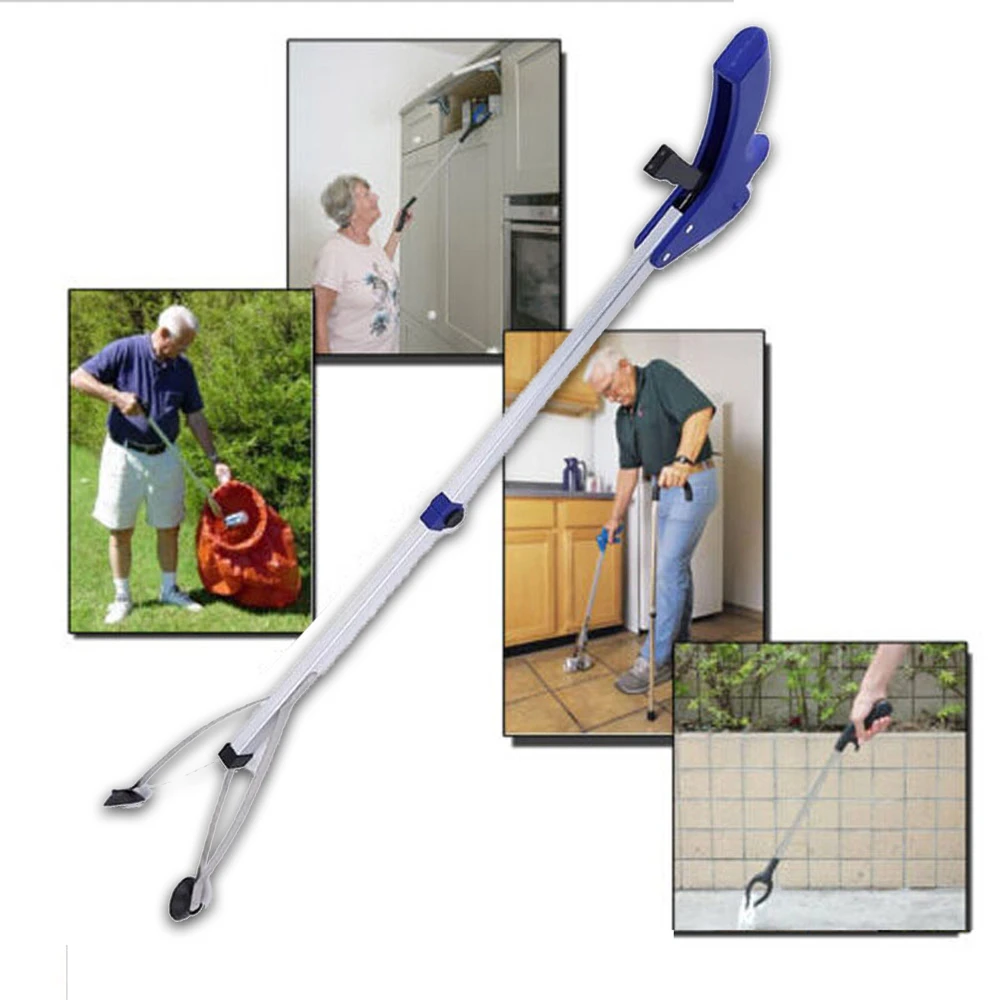 Practical Extra Long Arm Extension Reacher Grabber Easy Reach Pick Up