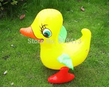 Grand canard gonflable en Pvc, jouets pour enfants de 2 à 4 ans, grands canards volants, support rhubarbe