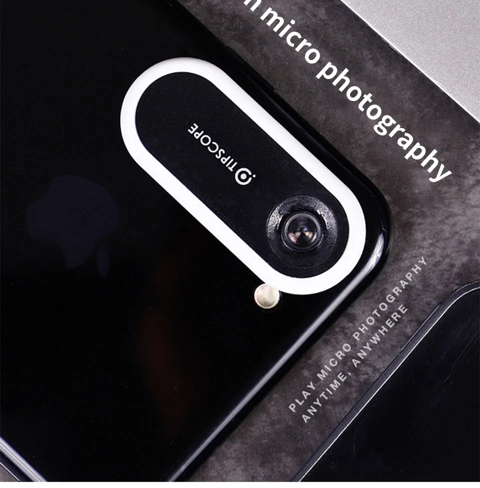 Микроскоп для мобильного телефона Xiaomi Youpin TIPSCOPE, высокий объектив с разрешением, легкий и удобный, войдите в микроскопический мир