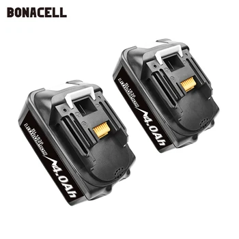 

Bonacell 18V 4000mAh BL1830 Lithium Battery Pack Replacement for Makita Drill LXT400 194205-3 194309-1 BL1815 BL1840 BL1850 L30