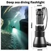 XHP70.2 Powerful LED Scuba Diving Flashlight Brightest 30W XHP70.2 Underwater Torch IPX8 Waterproof XHP50 .2 Dive light Lamp ► Photo 3/6