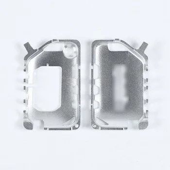

Aluminum Alloy Key Fob Cover Silver Case Brand New Hot Sale High-quality