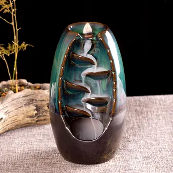 

Backflow Incense Burner Arabic Aromatherapy Buddhist Incense Burner Sandalwood Aroma Burner Quemador De Incienso Home Studio