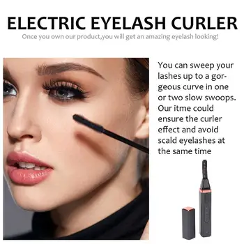 

Electric Eyelash Curler Thermostatic Heated Eyelash Curler For Woman Exquisite Clip Eyelash Curler Beauty Tool For Girlfriends
