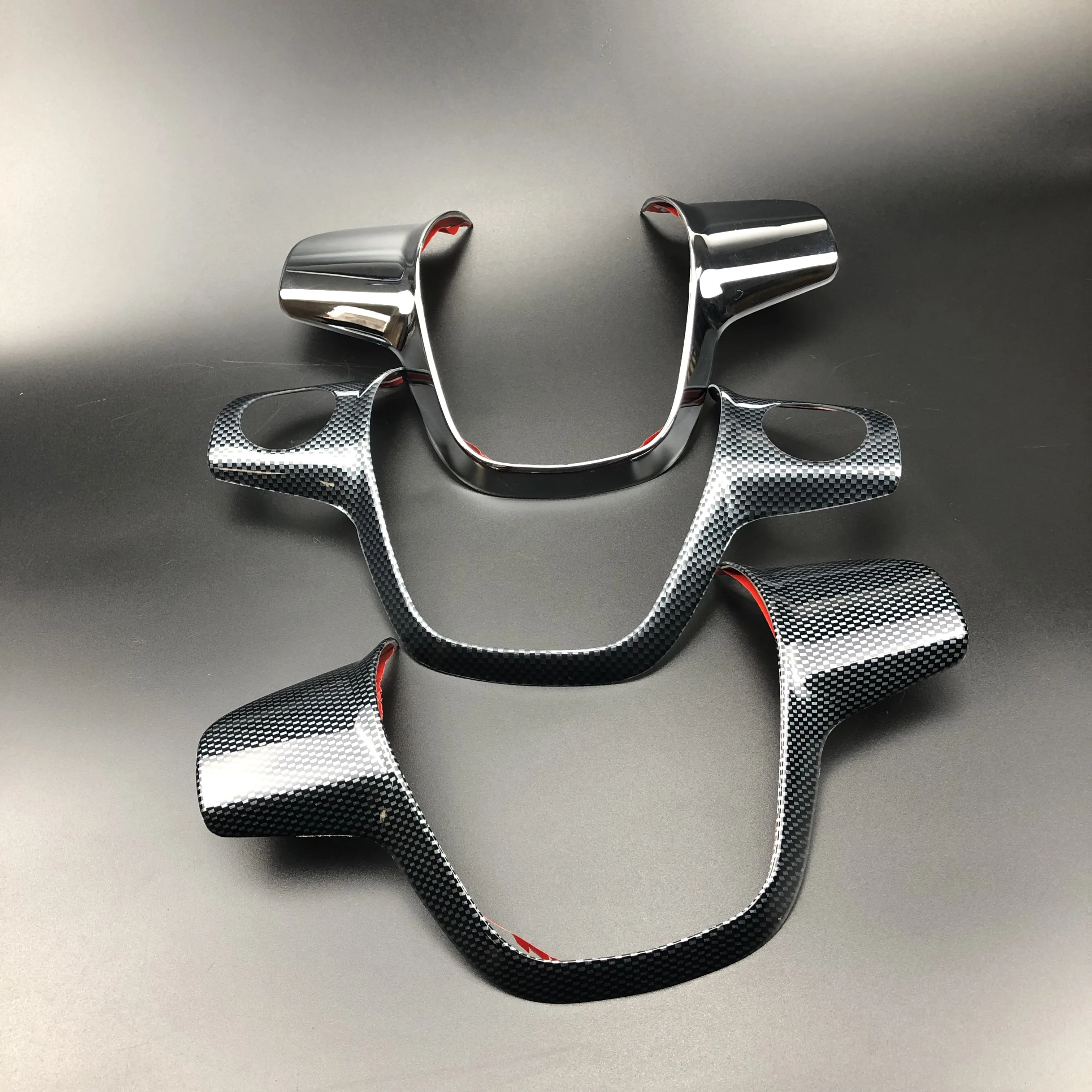 

Emaicoca car-styling steering wheel decoration cover sticker Case For Focus 3 mk3 (2012-2014) KUGA 2013-2015 auto accessories