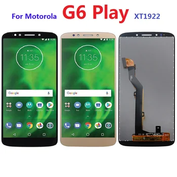 

For Motorola Moto G6 Play Screen LCD Display Touch Digitizer Frame XT1922-1 XT1922-2 XT1922-3 + Adhesive + Kits