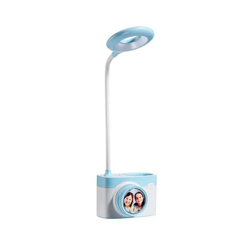 

Usb Rechargeable Led Desk Lamp Contact Dimming Adjustment Table Lamp for Children Kids Reading Study Bedside Bedroom Living Room