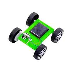 Kits de Arte y manualidades diy para niños, tecnología, pequeños materiales de producción, entusiastas del automóvil Solar, estudiantes de escuela primaria hechos a mano