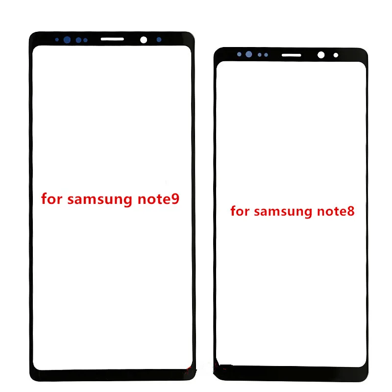 Сменный стеклянный экран для Samsung Galaxy Note 8 9 ЖК-дисплей сенсорный передний Внешний