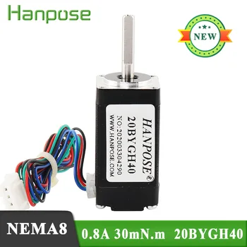 

10 pcs Nema8 mini Stepper Motor 20BYGH40 0.8A 30N.m 20 series motor for Electronic machine parts