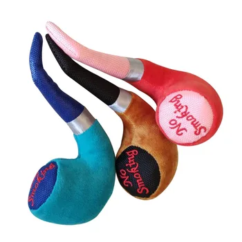 

PT021 Fleece Chew Play Toys Pet Squeaky Puppy Chew Squeaker Quack Sound Doll Toy Creative Simulation Donut Pet Supplies Dog Toys