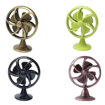 

Dollhouse Miniature 1:12 Retro Alloy Electric Fan Home Furniture Accessory Decor