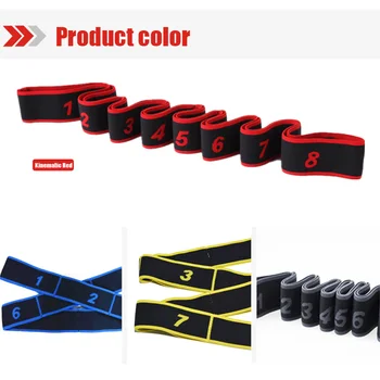 

Elastic Latin Training Band Fitness Pilates Yoga Stretch Resistance Band for Fitness ASD88