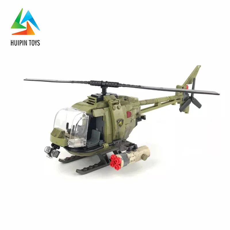

621Pcs XINGBAO Building Blocks XB-06013 Across The Battlefield：Light Hawk Helicopter Model Children Toys Bricks 4Px To DE