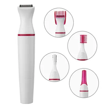 

5 in 1 Multifunction Women Hair Removal Electric Epilator Female Shaving Machine Mini Shaver Trimmer Razor for Eyebrow Underarm