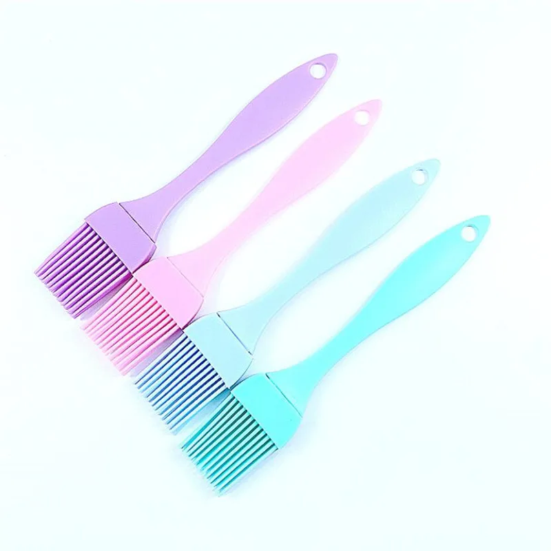 Silicone Brush Baking Bakeware Bread Cook Brushes Pastry Oil Non-stick BBQ Basting Brushes Tool Best Kitchen Gadget