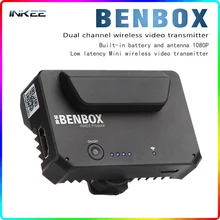 INKEE Benbox מיני וידאו משדר אלחוטי 2.4G/5G מכשיר וידאו תמונה משדר עבור DSLR/IOS iPhone/iPad/אנדרואיד SmartPhone