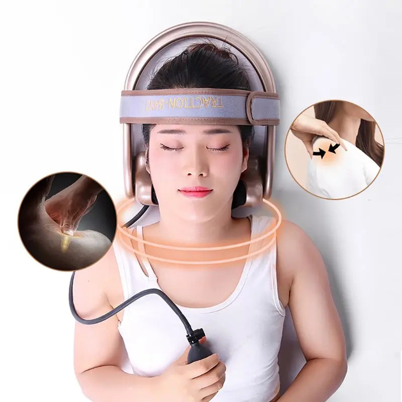 

Manual Cervical Straightener Portable Household Neck Care Massage Pillow Soothing Massager NEW
