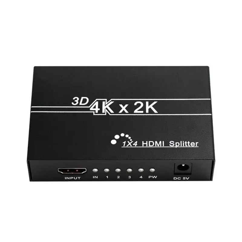 Hdmi сплиттер четыре порта 4K60 видео компьютер HD с тем же экраном HDMI сплиттер