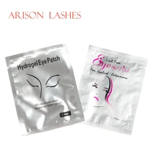 50/100/250/500 пар/упаковка ресниц под глаза подушечками, ненатуральные искусственные бумажные накладки для наращивания ресниц