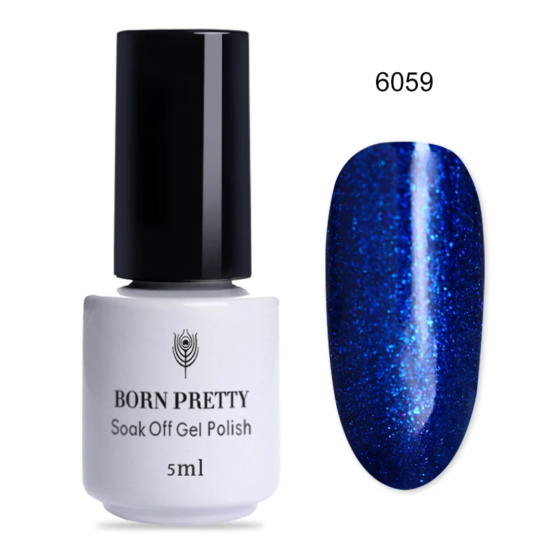 6059 Гель-лак для ногтей BORN PRETTY Dreamscape, 6 мл, УФ-светодиодный гель для дизайна ногтей, лак Shirmmery для осени и зимы, впитывающий Гель для маникюра своими руками - Цвет: 6059