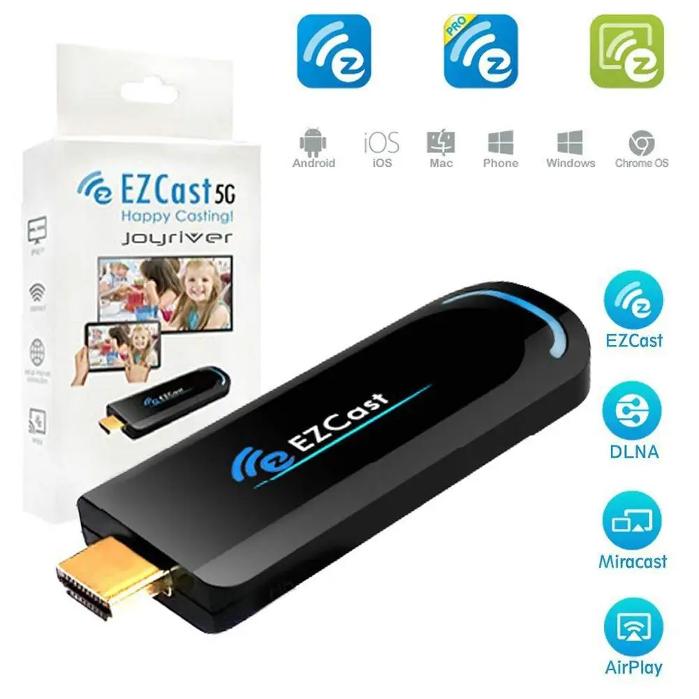 Беспроводной HD Wifi Дисплей tv Stick Share Cast беспроводной WiFi ключ приемник адаптер Miracast приемник Поддержка Android Linux