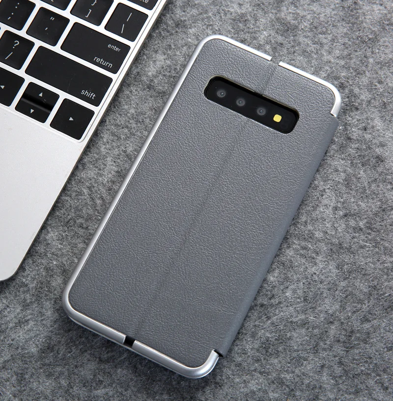 Чехол из искусственной кожи на магните для samsung Galaxy S9 S8 S10 Plus, чехол с откидной крышкой для samsung Note 8 9 10+ S7 Edge, чехол со слотом для карт