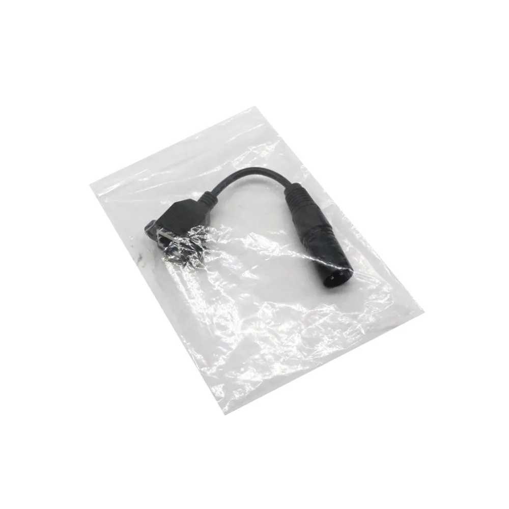 0 см XLR 3 контактный разъем для RJ45 Женский сетевой адаптер кабель черный