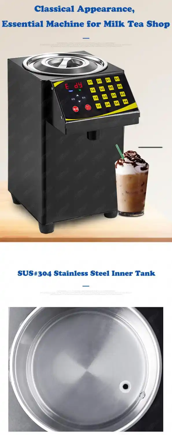 Rc16 Hohe Qualitat Blase Tee Maschine Milch Tee Fructose Quantitative Maschine Automatische Fructose Sirup Spender 16 Gruppen 8l Entsafter Aliexpress