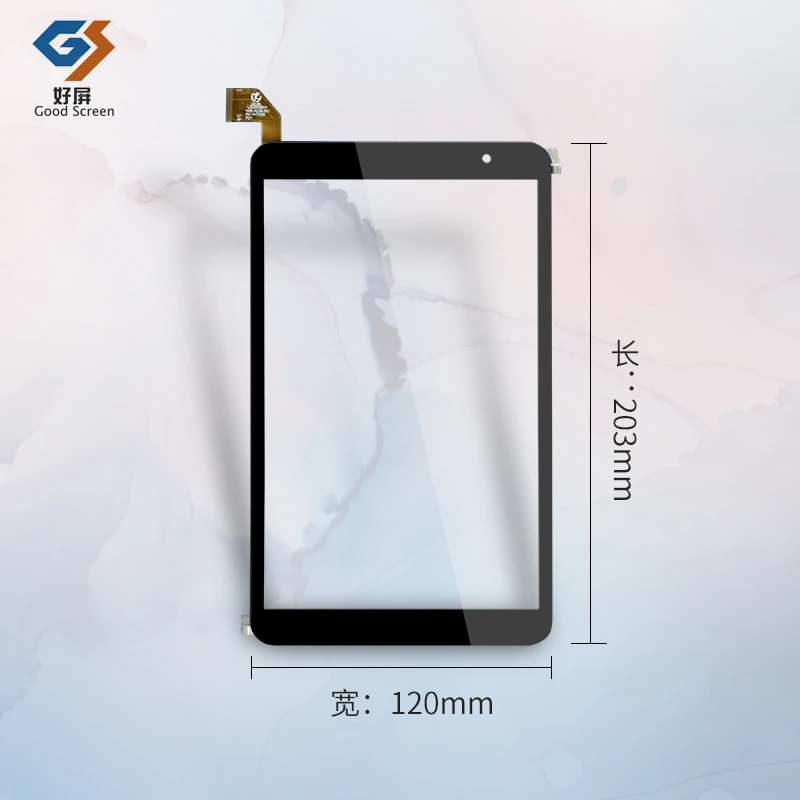 Tela de Toque de Vidro Preto para Teclast P20hd P80x P10s P10hd Reparo Capacitivo do Painel Peças de Reposição - Imagem 2