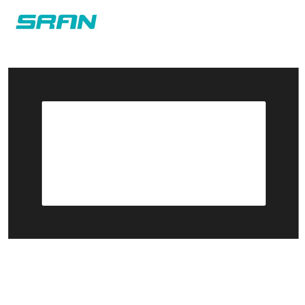 SRAN пустая панель с установкой железной пластины 146 мм* 86 мм белый ПК Панель переключатель гнездо