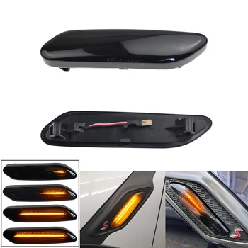 

2PCS Dynamic Flowing LED Turn Signal Side Marker Light Blinker Lamp For BMW Mini Cooper R60 Countryman R61 Paceman