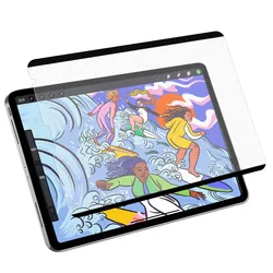 Filme magnético para samsung galaxy tab s6 llite 10.4 s7 11 plus/fe 12.4 s8 protetor de tela removível reutilizável filme de desenho de papel