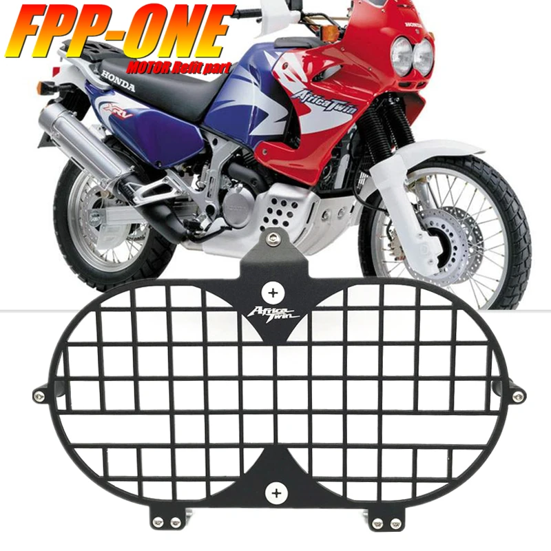 FOR HONDA XRV750 Africa Twin 1997-2002 Motorcycle Accessories Headlight Protection Guard Cover