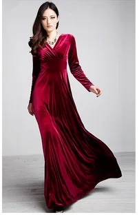 Vestidos mujer, новинка, De Festa, одежда размера плюс, платье с длинным рукавом, с высокой талией, платья для банкета, вечерние, S60 - Цвет: see chart
