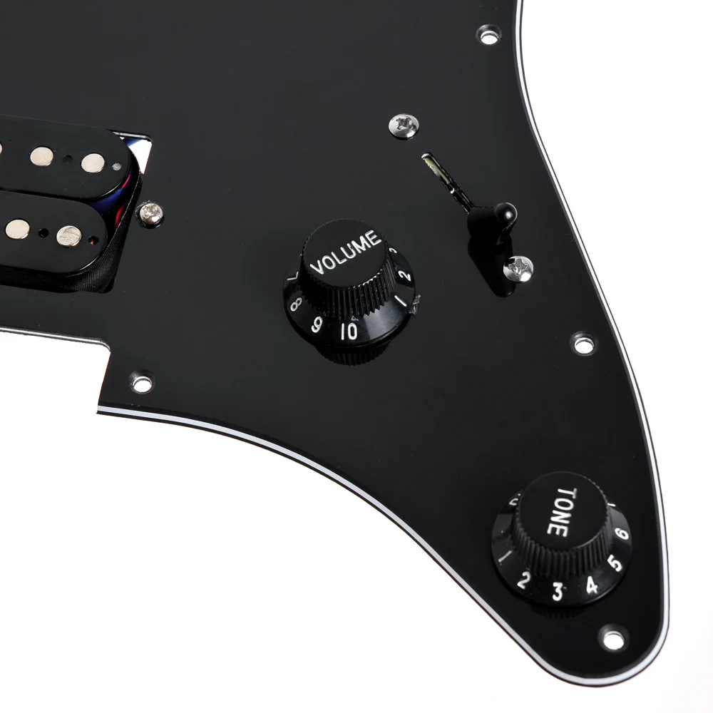 Hh strat pickguard 2 knobs Clearance