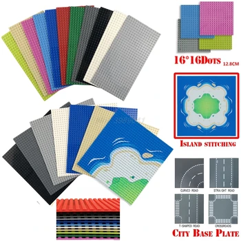 

Mailackers Locking Base Plate 32*32 Dots 16*32 Baseplate Ocean Street Plates Modle 16*16 Building Block Friends Toy City Locking