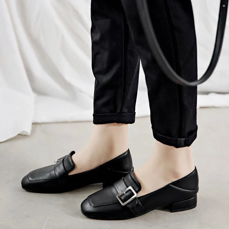 KemeKiss Solid Color Women Pumps Daily Office Work Ladies Shoes Women Fashion Thick Heel Party Female Footwear Size 32-42
