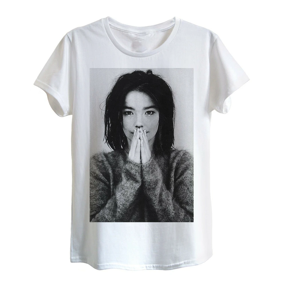 Bjørk Дебютная футболка электронная эклектическая музыка Bjork Sugarcub женский подарок