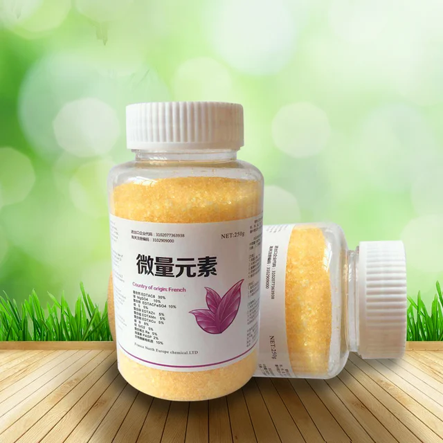 250 G Nyomelemek Virág Műtrágya Zöld Növény Cserepes Beltéri Zöldség Húsos Összetett Otthoni Kertészethez