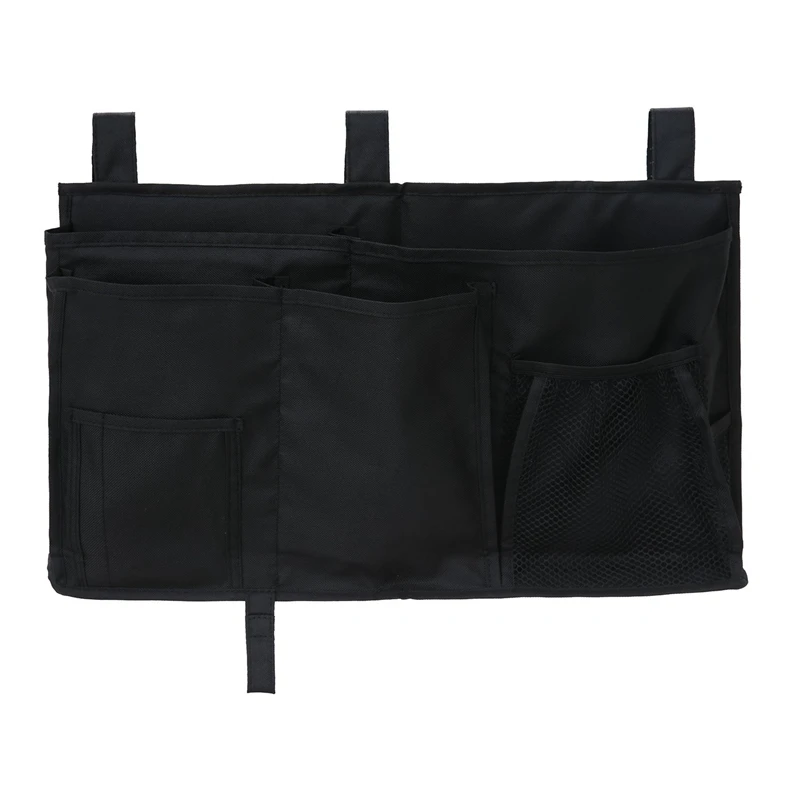  Hanging Organizer Bedside Storage Bag for Bunk and Hospital Beds Dorm Rooms Bed Rails