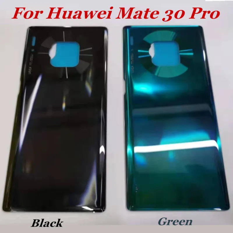 Новая Задняя стеклянная панель для huawei mate 30 Pro, крышка для батареи, задняя дверь, корпус, чехол, окно для huawei mate 30 Pro, задняя крышка для батареи