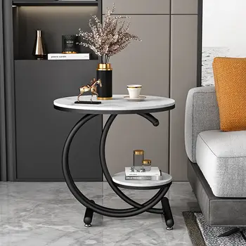 luxury marble Round Side table 3