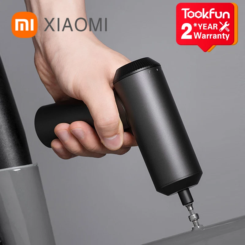 Электрическая отвертка XIAOMI MIJIA Беспроводная портативная 12 насадок S2